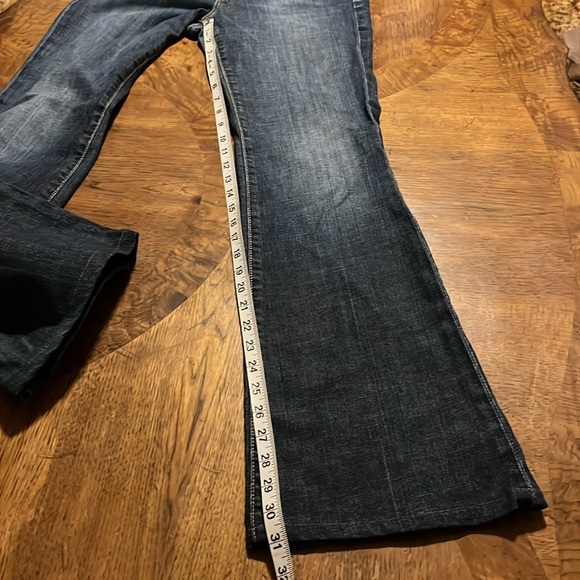 Vintage size 28 Adriano Goldschmied Low Rise Boot Cut Jeans - Picture 11 of 12